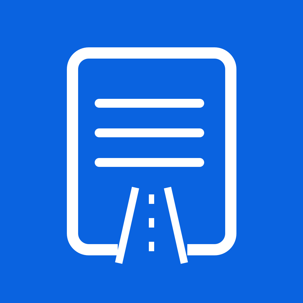 RoadNote app icon